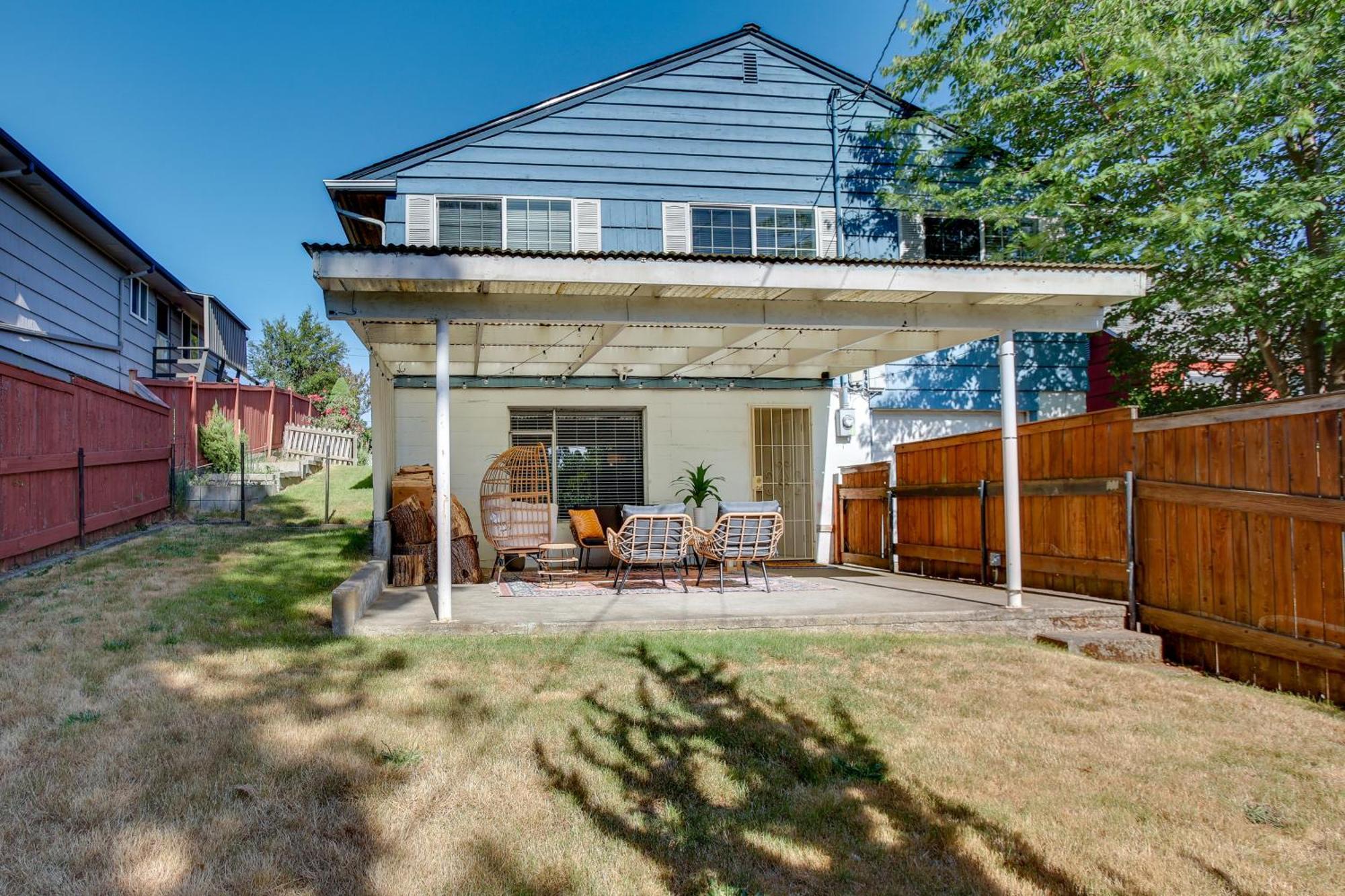 Updated Tacoma Home With Fire Pit! المظهر الخارجي الصورة